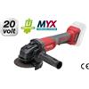 YAMATO SMERIGLIATRICE ANGOLARE A BATTERIA YAMATO MYX CSA-X 20LK 115