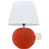 Sofia Lampada lume da tavolo abatjour ceramica palla pigna design moderna comodino new