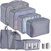 Eurowagens Cubi Di Imballaggio Per Valigia 9 PCS Organizzatore Per Valigia