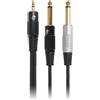 BESPECO EAYMSJ150 - Cavo da 1 Mini Jack 3,5 stereo a 2 Jack 6,3 mono - L. 1,5 m.