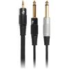 BESPECO EAYMSJ300 - Cavo da 1 Mini Jack 3,5 stereo a 2 Jack 6,3 mono - L. 3 m.