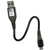 compatibile nokia CA-101D Cavo usb per Nokia connettore micro usb nero 10 cm, in Bulk