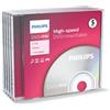Philips Dvd+Rw 4X 120M 4.7Gb Jewelbox Cf.5