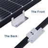 Eurowagens Alluminio Pannello Solare Z Supporti 4pcs Ideale per Rv E Barca Installazioni