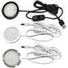 Eurowagens USB 5V3W LED Lampada Con Base Rotonda Energia Efficienza Faretto Per Moderno