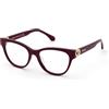 TWINSET PLASTIC OPT FRAME Twinset - MAT: Cellulose acetate_C: SHINY BORDEAUX D: 140x17 / Female Cura della persona e salute
