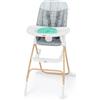 Bright Starts, Seggiolone Pieghevole Compatto Winnie The Pooh Disney Baby, Piatto Sicuro Alimentare, Imbracatura 5 Punti, Unisex, Classic Pals, 6+ Mesi