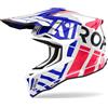 AIROH CASCO OFFROAD STRYCKER BRAVE BLUE/RED GLOSS M