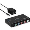 PORTTA Convertitore da componente a HDMI adattatore video RGB/YPbPr/5 RCA a HDMI