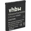 vhbw Batteria per Audioline Amplicom PowerTel M6700 M6700L 1000mAh 3,7V