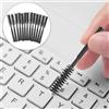Black 12Pcs Earphones Case Cleaner Brushes for Small Gap Cleaning