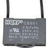 HQRP Ricambio Condensatore per Harbor Breeze Soffitto Ventola CBB61 3.5uf 2-Wire