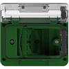 4Box WIDE IP55 completa di schuko bivalente colore Verde Bosco per scatola da incasso tipo 503
