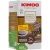 Kimbo 120 Cialde Caffè Compostabili ESE, Espresso Barista 100% Arabica | 8 Confezioni da 15 Cialde, Miscela Cremosa, Intensità 9/13, Tostatura Medio-Scura