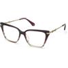 TWINSET PLASTIC OPT FRAME Twinset - MAT: Cellulose acetate_C: SHINY BORDEAUX GRAD BROWN D: 140x16 / Female Cura della persona e salute