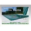 ASTRAL COPERTURA ASTRAL CON SALSICCIOTTI PER PISCINA 7 X 14 MT 200 gr/mq