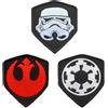 Zcketo 3 Pezzi Tattica Toppa Compatibile con Film Star War Obiettivi d