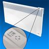 MagicSan Termoconvettore Parete 500 - 3000 W Convettore Elettrico Stufetta Radiatore