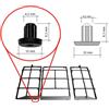 whirlpool ANTIGRAFFIO GOMMINI GOMMINO GRIGLIA COTTURA GHISA PIANO SMEG 754010112 xw