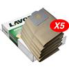 LAVOR KIT 5 FILTRI RACCOGLITORI 5.212.0049 PER TRENTA P X XE GN32 SWIMMY ECC...