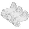 3 Pcs Staffa Per Bombola Pressione Negativa Di Supporto Acquario Clip Fissa