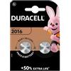 Duracell DURACELL LITHIUM PILA AL LITIO 3V DL/CR2016 - BLISTER 2PZ
