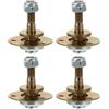 Rocking Chair Bearing Connecting Piece Set in Golden Iron for Furniture