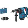 BOSCH GBH 3-28 DFR MARTELLO PERFORATORE SDS-plus + VALIGETTA + DOPPIO MANDRINO