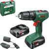 BOSCH EASY IMPACT 18V-40 TRAPANO AVVITATORE BATTENTE A BATTERIA CON 2 BATTERIE