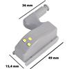 ARMADI ANTE LAMPADINA ILLUMINAZIONE DISPENSE LUCI INTERRUTTORE LED bp