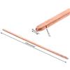 Eurowagens Raffreddatori CPU Piatto Per Computer Heat Pipe Fai Da Te Dorato 3x8x220mm