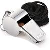 Eurowagens Argento Acciaio Inox Extra Forte SPORTS Outdoor Fischietto con Cordino