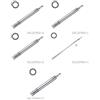 Eurowagens 10mm 12mm 13mm 14mm 17mm Acciaio Inox Allungamento Cavo Vite Dado per Trapano