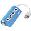 Hama Multi USB 2.0 Hub 1:4 Bus Notebook PC Apple Mac (Windows; macOS)