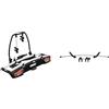 Thule VeloSpace XT Piattaforma Gancio Traino Portabici 2 bici con adattatore per terza bici