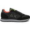 SUN68 Sneakers Uomo Tom Fluo Nero Autunno Inverno