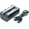 vhbw Batteria per Hitachi VM-E340 VM-E360 VM-E535LA VM-E530A VM-E360E 2000mAh 7,4V
