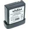 vhbw Batteria per Kenwood TH-22AT TH-208 TH22AT TH-22E TH-42AT TH-308 1000mAh 6V