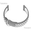 NICKSTON Grigio e Bianco Fascia Con Rilascio Rapido Pins per Asus Zenwatch 2 1.63 "