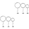 6Pcs Sturdy Metal Retort Rings Silver Laboratory Lab Stand Clamps