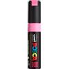 Uni-Ball POSCA 182678 - Marcatore POSCA con punta a cuneo largo rosa neon