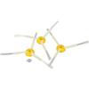 vhbw 3x Spazzola laterale per iRobot Roomba 555 560 580 562 570 563 540 550 565 564