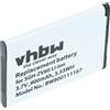 vhbw Batteria per Samsung S7070 Miss player S7220 S7070 Glamour 900mAh