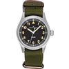 Hamilton Orologio unisex Hamilton Khaki Field Tessuto Nero Quadrante al Quarzo H69401930