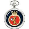 GBP HMS Ramsey Ravel Orologio Da Tasca Marina Militare Royal Navy Quarzo
