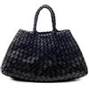 Dragon Diffusion SANTA CROCE Small Top Handle Bag 8893 Black 151055849 [U]