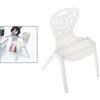 Scala 1/10 Casa Delle Bambole Moderna Soggiorno Sedia In Plastica Modelli Mobili