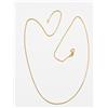 Collana Catenina Veneziana in ORO GIALLO 45CM Lucida ORO 18 KT 750% List. 315€