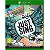 Xbox One Just Sing Game NUOVO