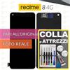 REALME DISPLAY REALME 8 4G RMX3085 SCHERMO OLED VETRO TOUCH SCREEN LCD +COLLAeKIT
